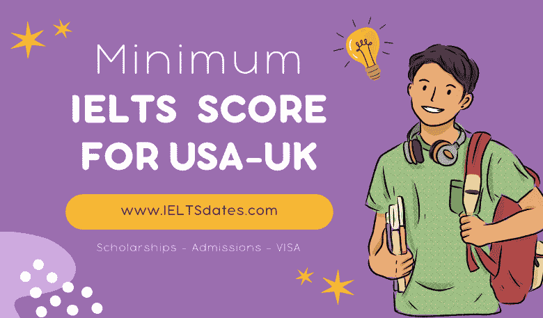 Minimum IELTS Score for USUK University Admissions in 2023