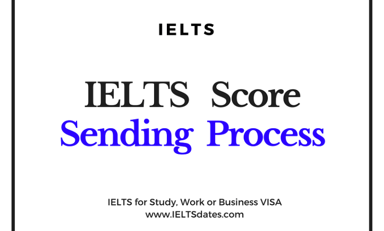 IELTS Score Sending Process to Universities