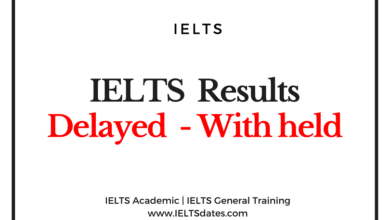 IELTS Test Results Withheld or Delayed Status Why your IELTS results Withheld and When to Expect Results Announcement