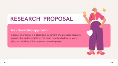 Research Proposal for Scholarship Application Submission with free Sample