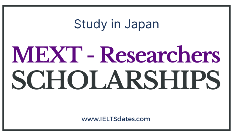 Fully Funded MEXT Research Scholarships 2022-2023 in Japan