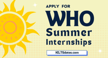 Summer Internships 2023 at World Health Organization